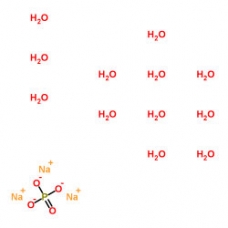 натрий фосфорнокислый 3-х замещенный, 12-водный фасовка 0,1 кг.