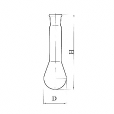колба Кьельдаля 1-500-29/32 ТС.