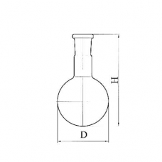 колба круглодонная К-1-1000-29/32