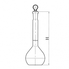 колба мерная ПМ 2-100 (пробка массивная)