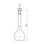 колба мерная 2-1000